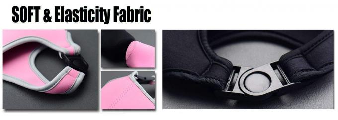 Il rosa portatile all'aperto può facile materiale impermeabile della borsa più fresca portare