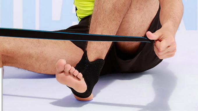 Gancio durevole regolabile di sostegno del piede e della caviglia per il recupero di lesione